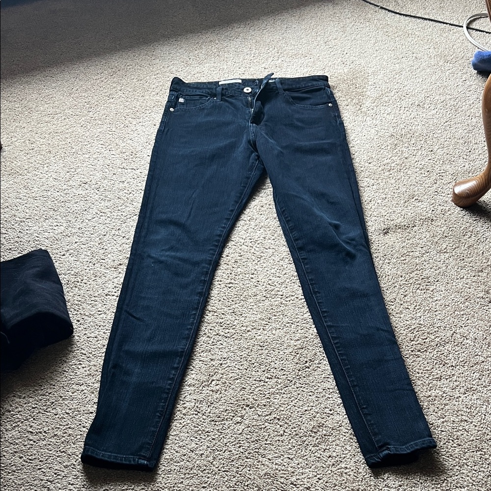 Ag Adriano Goldschmied Dark Blue Women's Skinny Jeans